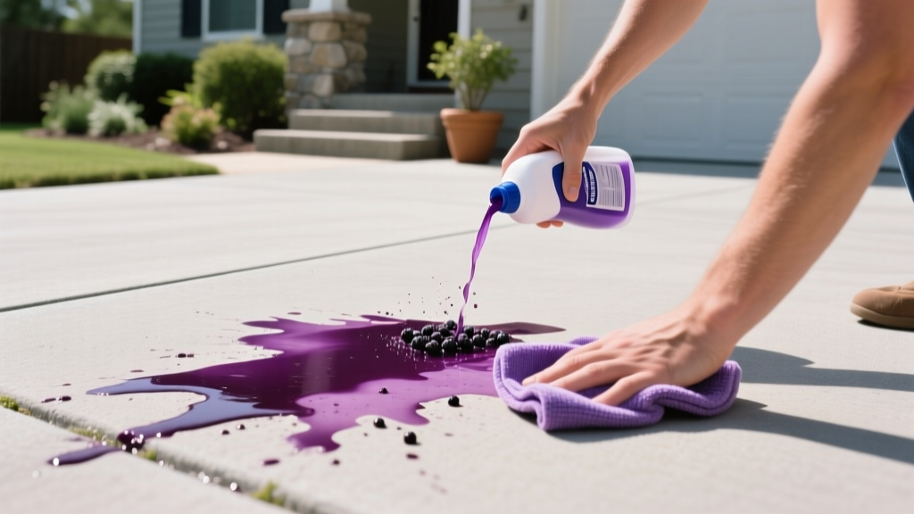 Tested: How to Get Berry Juice Out of Driveway Fast