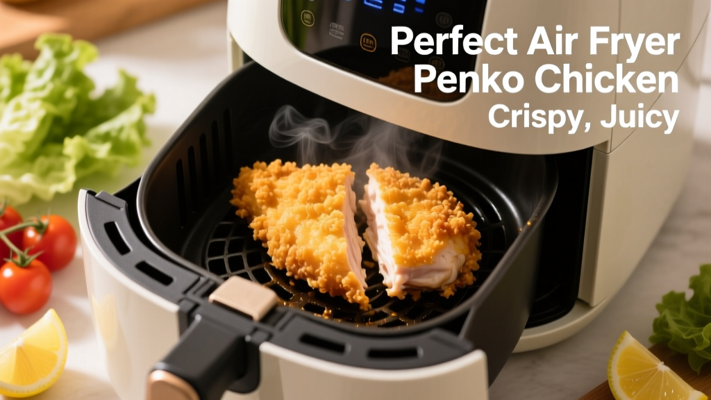 Perfect Air Fryer Panko Chicken (Crispy, Juicy & Oil-Light)