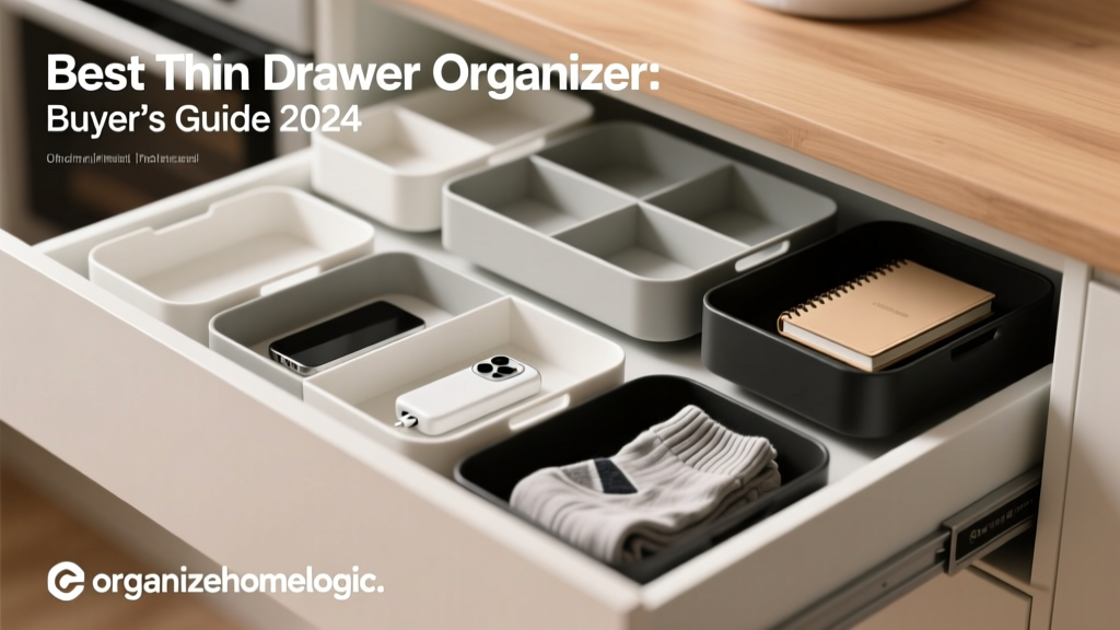 Best Thin Drawer Organizer: Buyer’s Guide 2024