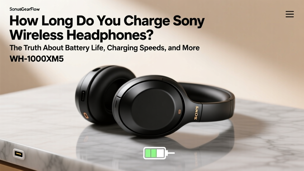 Sony Wireless Headphones Charging: Truth & 3-Minute Trick