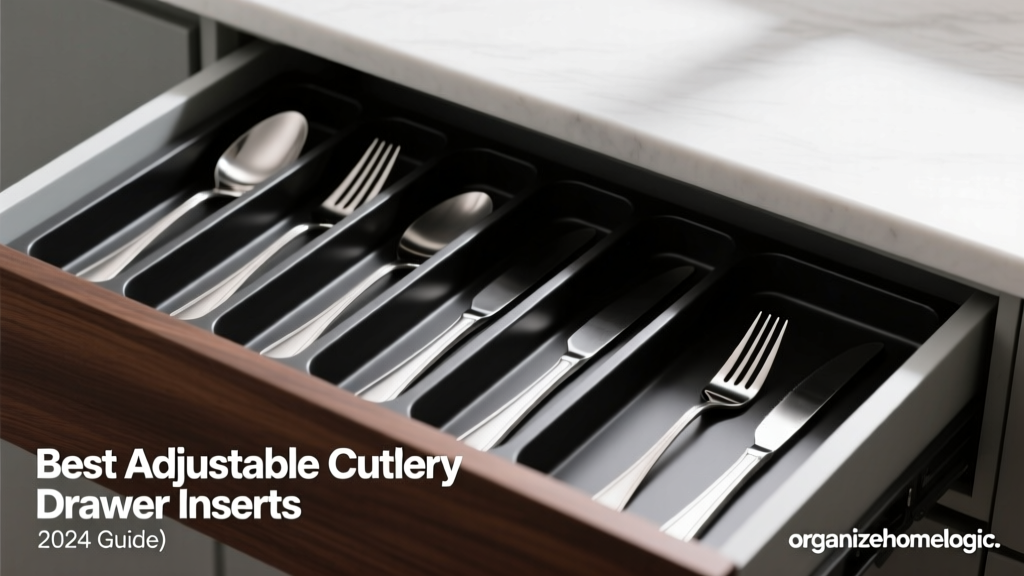 Best Adjustable Cutlery Drawer Inserts (2024 Guide)
