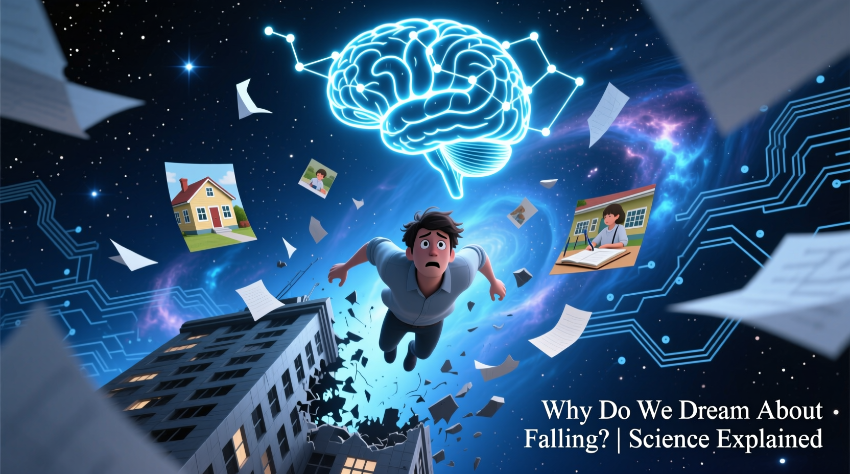 why do we dream about falling and what science says
