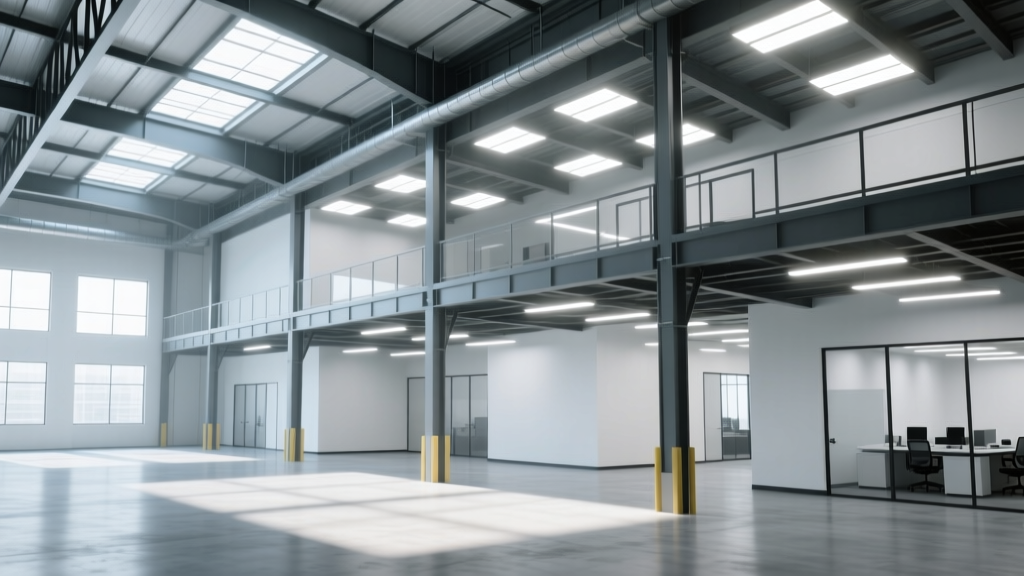 Mezzanine Lighting: High-Bay vs Low-Bay Fixtures