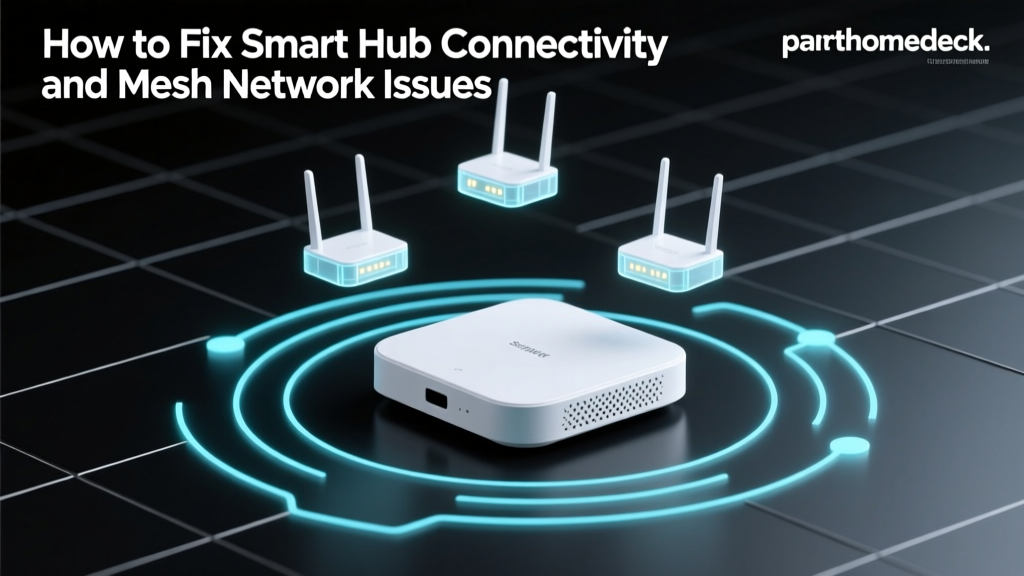 How to Fix Smart Hub Connectivity and Mesh Network Issues