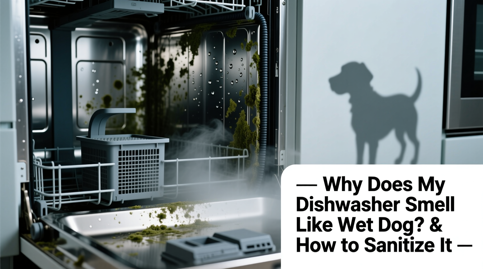 Why Does My Dishwasher Smell Like Wet Dog