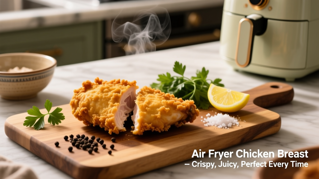 Air Fryer Chicken Breast: Crispy, Juicy & Perfect