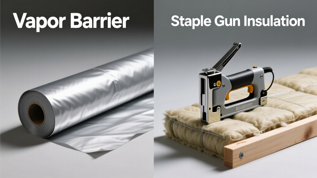 Vapor Barrier vs Staple Gun Insulation: Which Works Better?