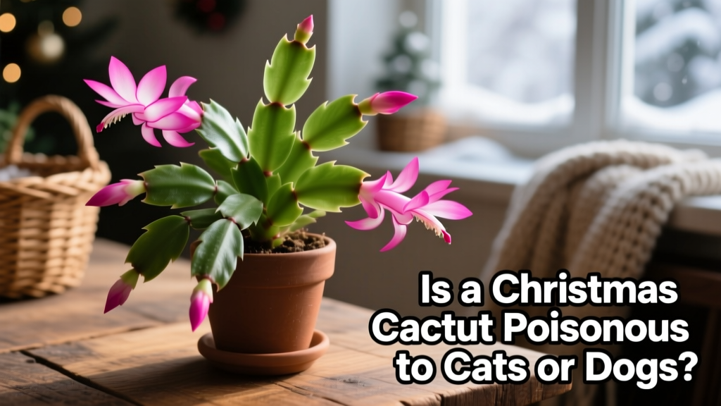 Is a Christmas Cactus Poisonous to Cats or Dogs?