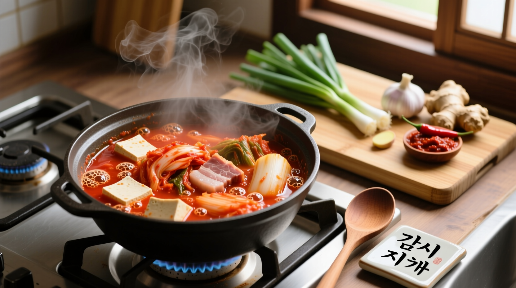 how to cook kimchi chigae