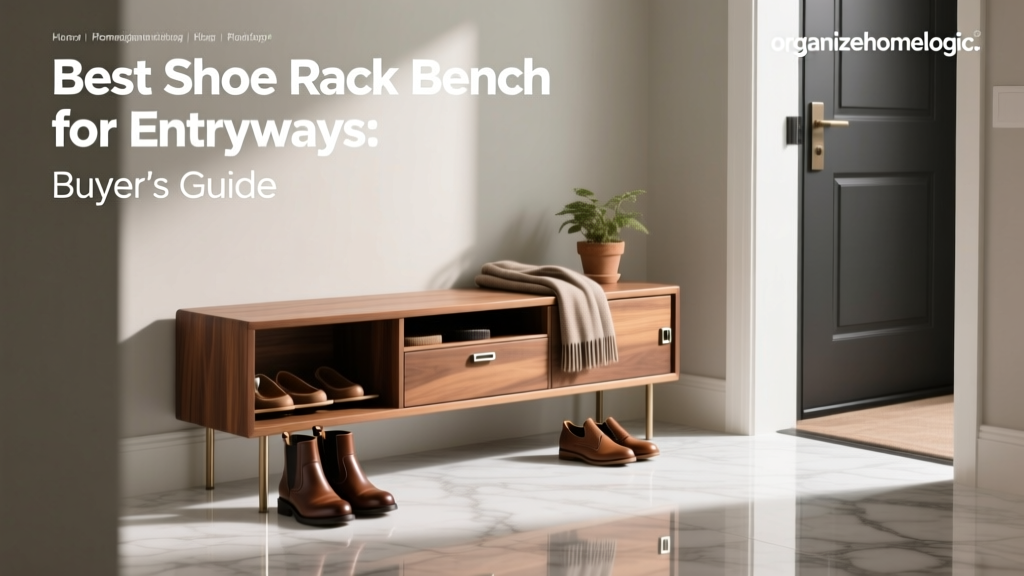 Best Shoe Rack Bench for Entryways: Buyer's Guide