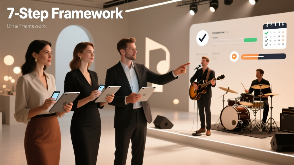 Who Sings Here for the Party? 7-Step Booking Framework