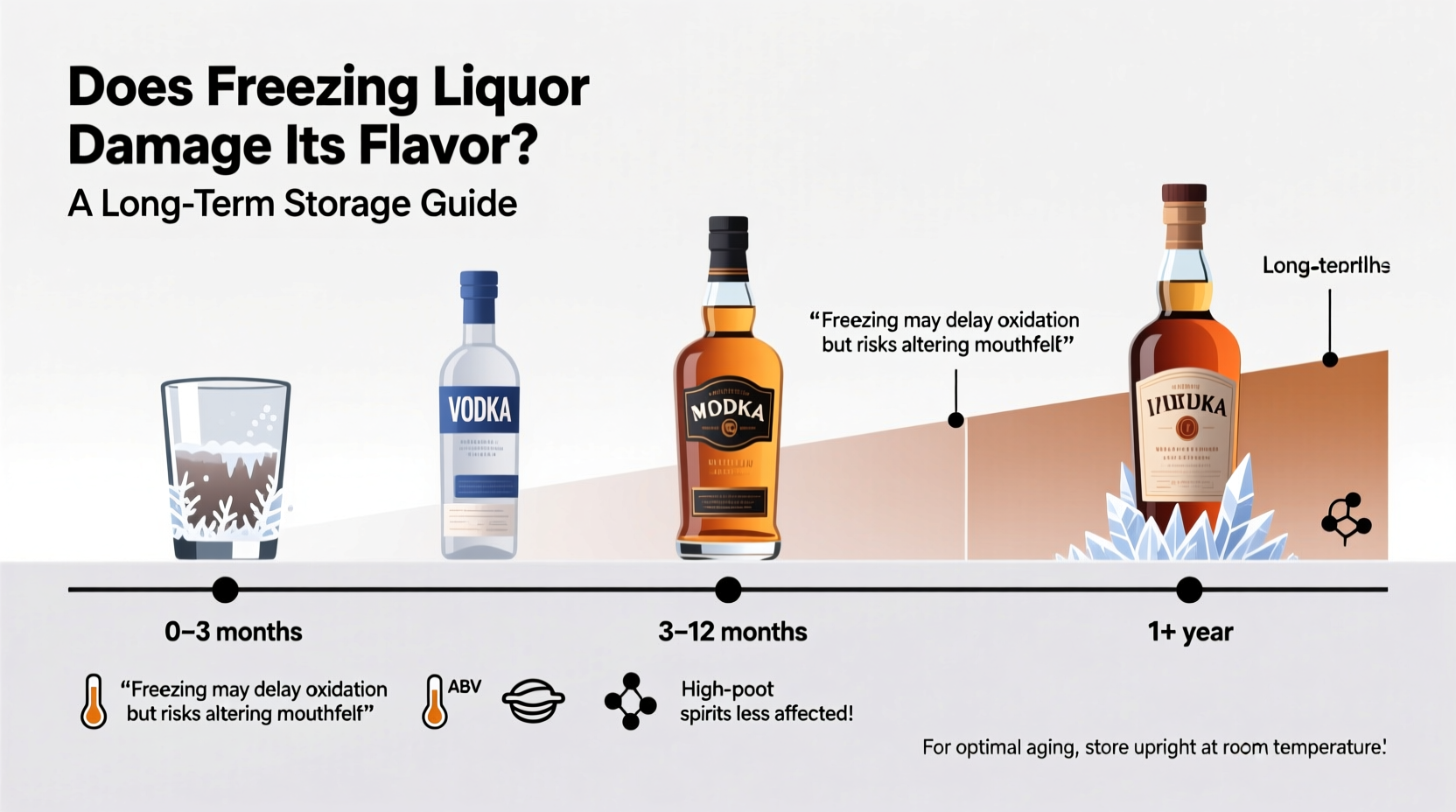 Does Freezing Liquor Damage Its Flavor Profile Long-term Storage Guide