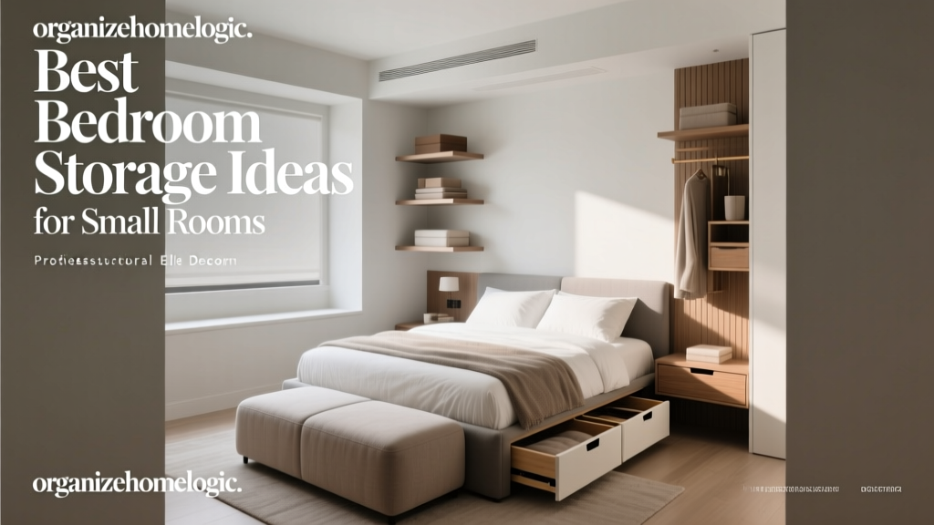 Best Bedroom Storage Ideas for Small Rooms