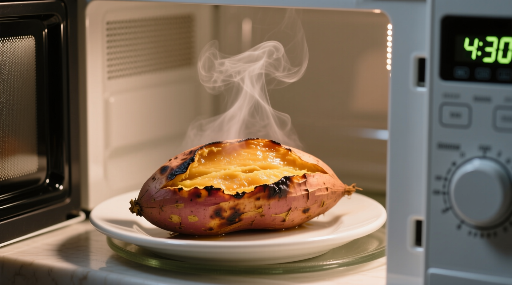 Sweet Potato Microwave Cooking Time: Exact Minutes by Size