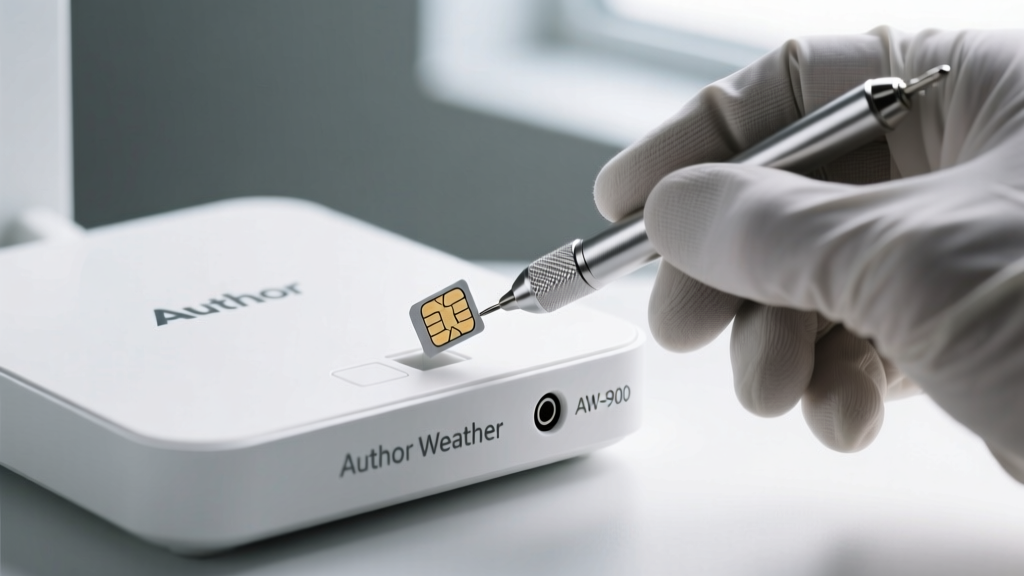 How to Factory Reset and Unpair an Author Weather Station