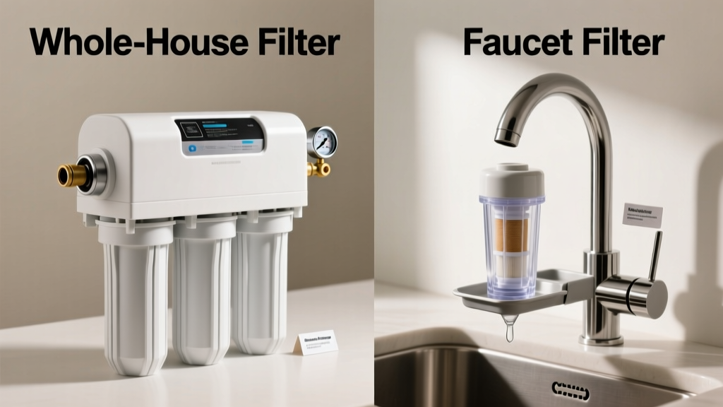 Whole House Filter vs Faucet Filter: Which Is Better?