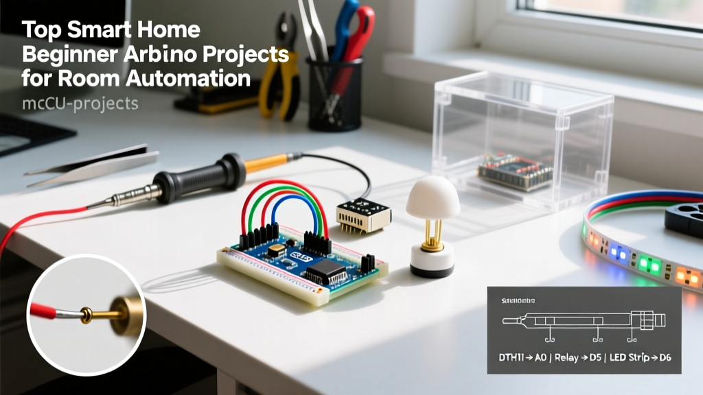 Top Smart Home Beginner Arduino Projects for Room Automation