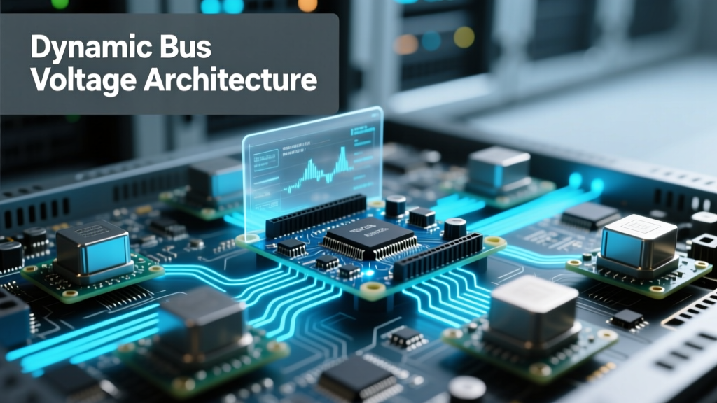 Dynamic Bus Voltage Architecture Saves Datacenter Power