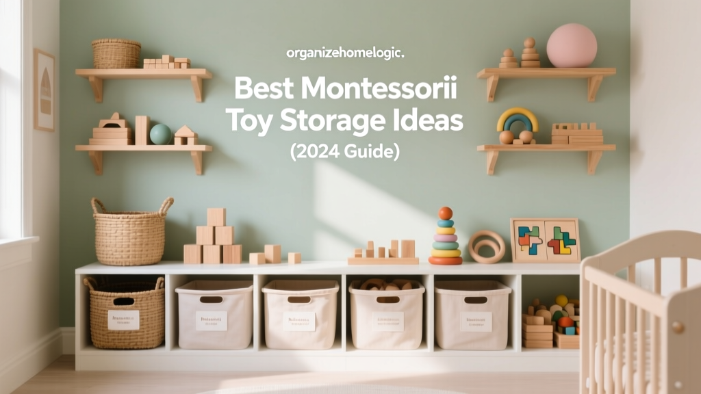Best Montessori Toy Storage Ideas (2024 Guide)