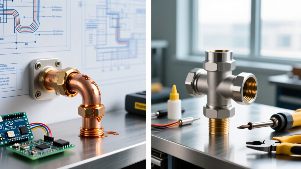 Soldering Plumbing Fittings vs ProPress: Commercial Guide