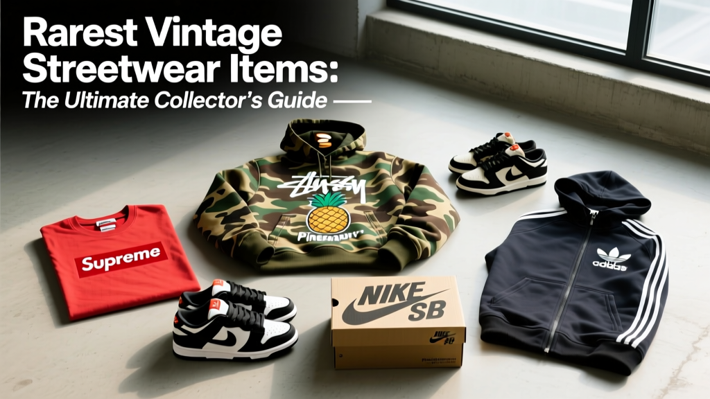 Rarest Vintage Streetwear Items: The Ultimate Collector’s Guide