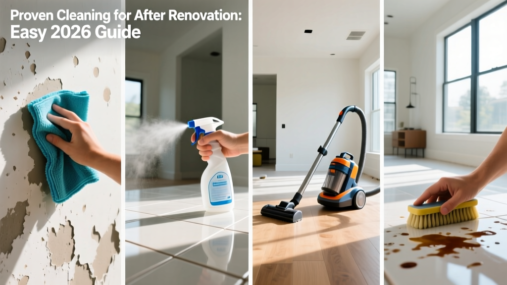 Proven Cleaning for After Renovation: Easy 2026 Guide
