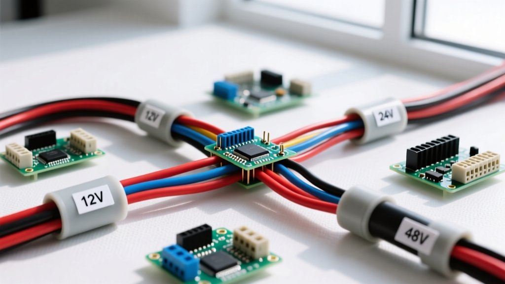 DC Power Wire Colors: Standard Codes for 12V, 24V, and 48V Systems