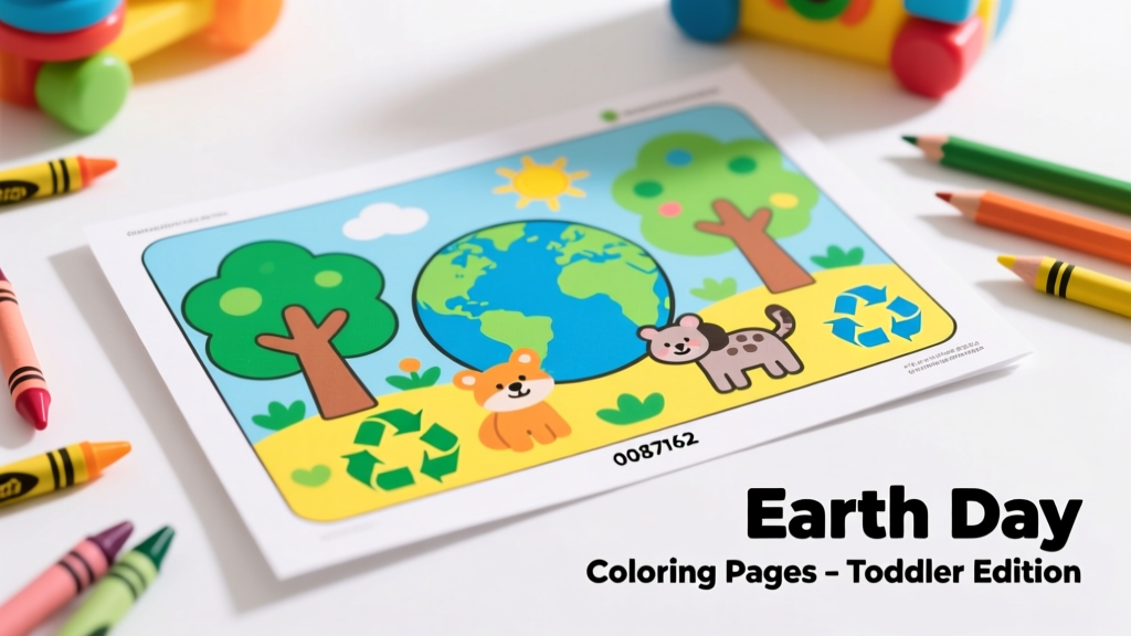 Earth Day Coloring Pages for Toddlers (ID: 0087162): Safety, Development, and Sustainable Use Guidelines