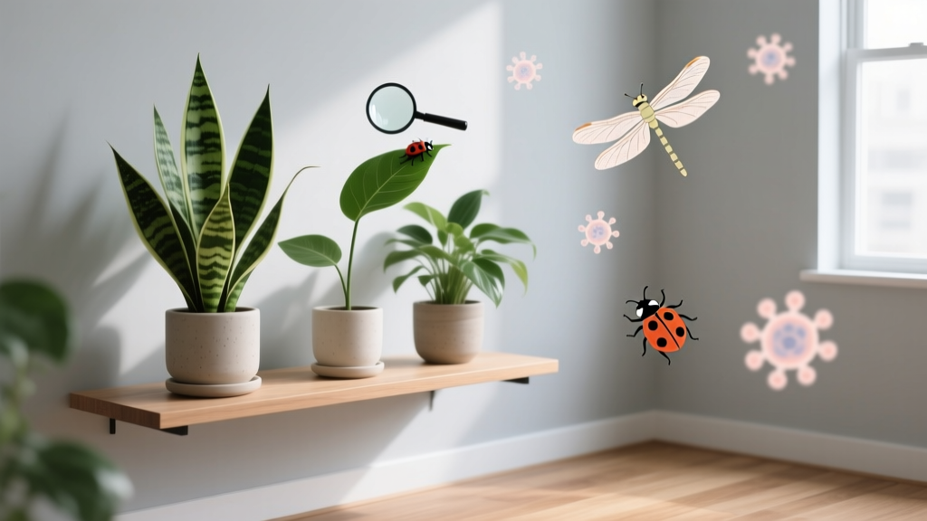 Get Rid of Insects on Indoor Plants in Low Light
