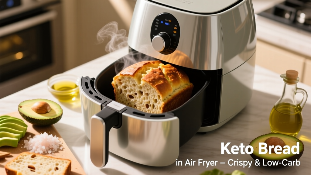 Keto Bread in Air Fryer: Crispy, Low-Carb & Easy