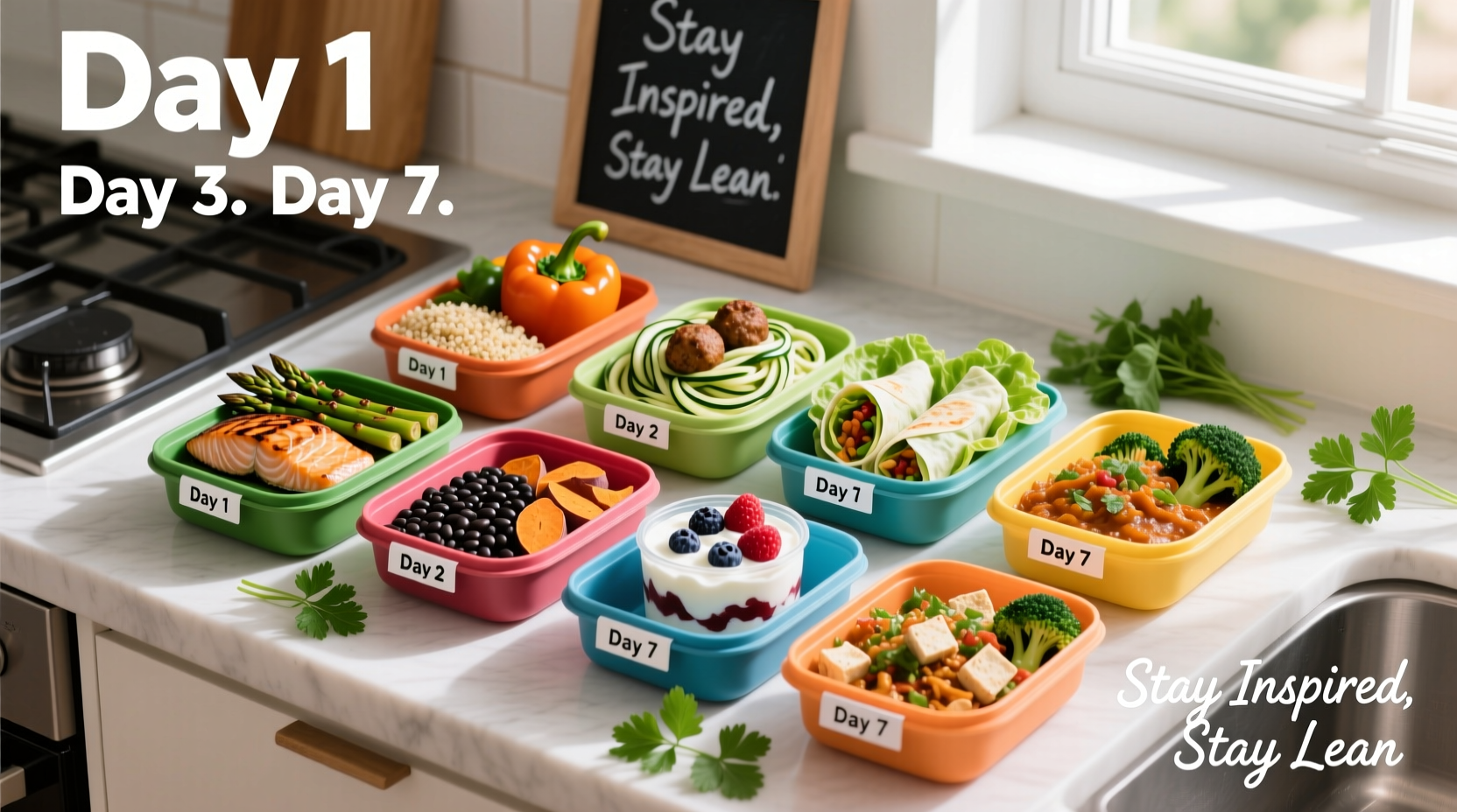 how to meal prep for weight loss without getting bored of food