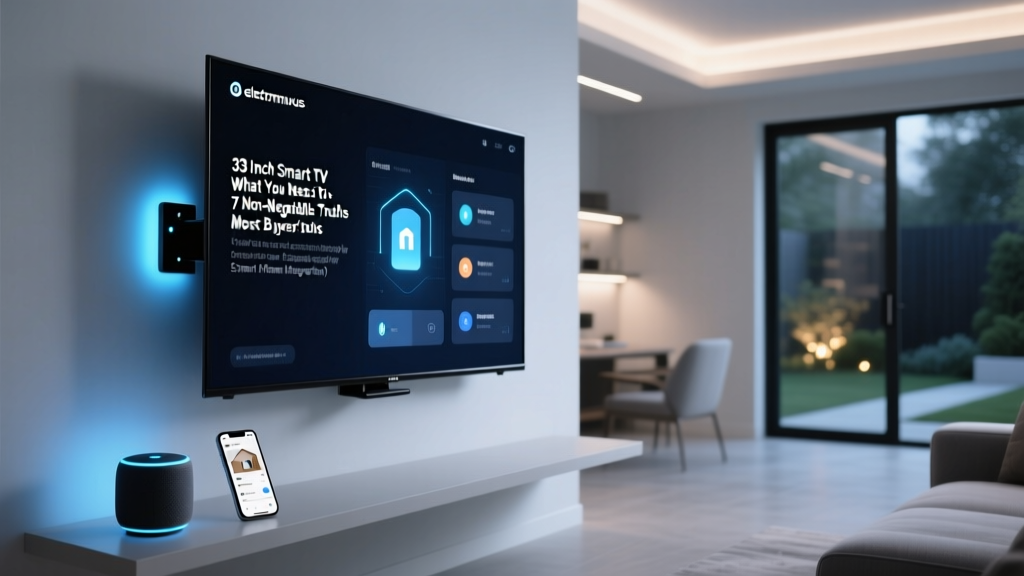 33 Inch Smart TV What You Need To Know: 7 Non-Negotiable Truths Most Buyers Overlook (Especially for Smart Home Integration)