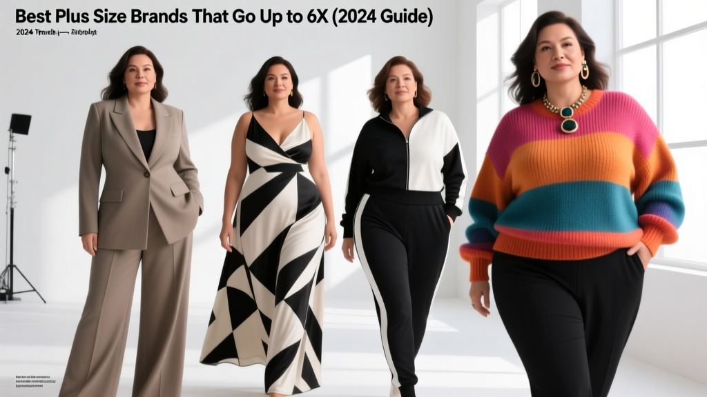 Best Plus Size Brands That Go Up to 6X (2024 Guide)