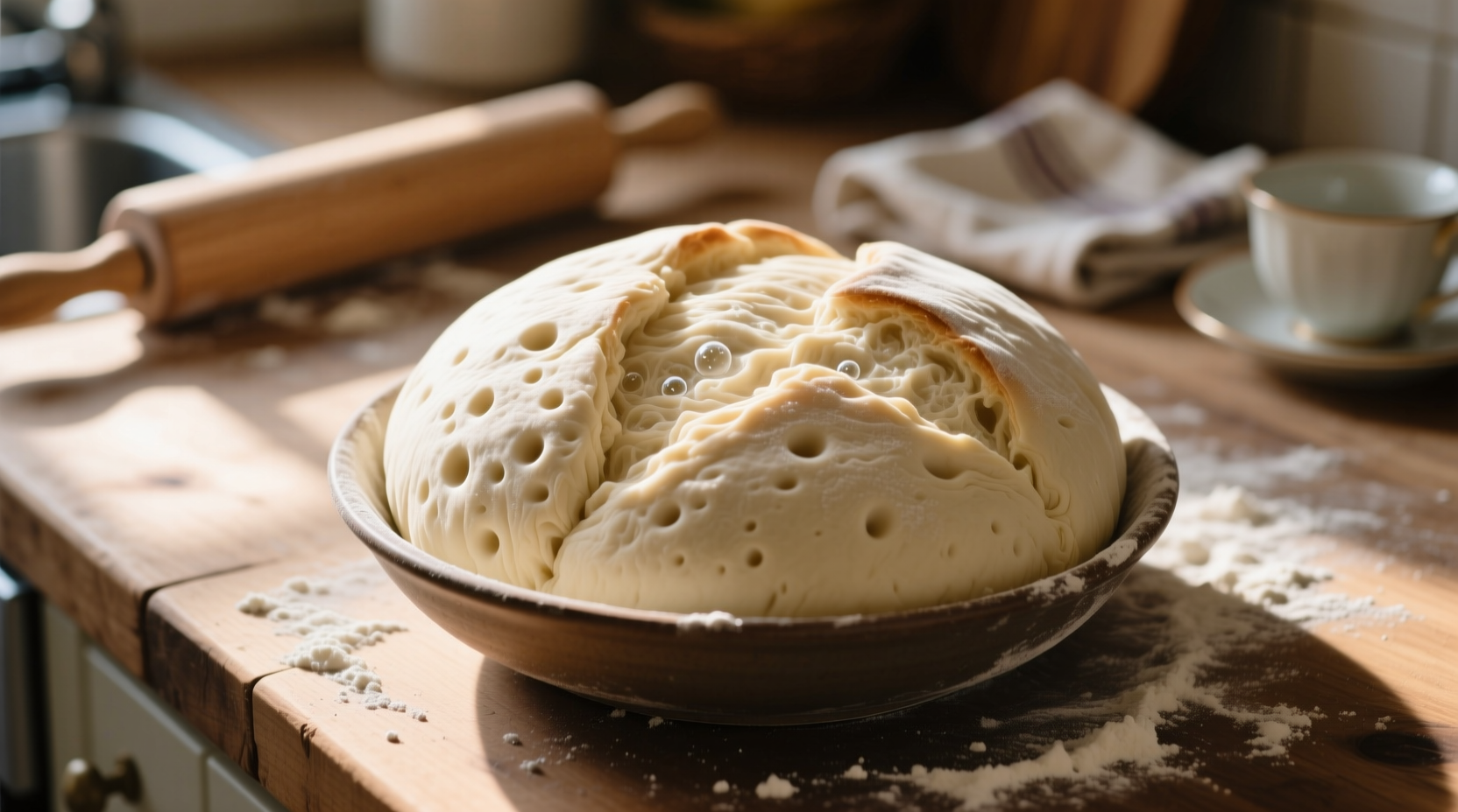how to tell that your bread dough has risen