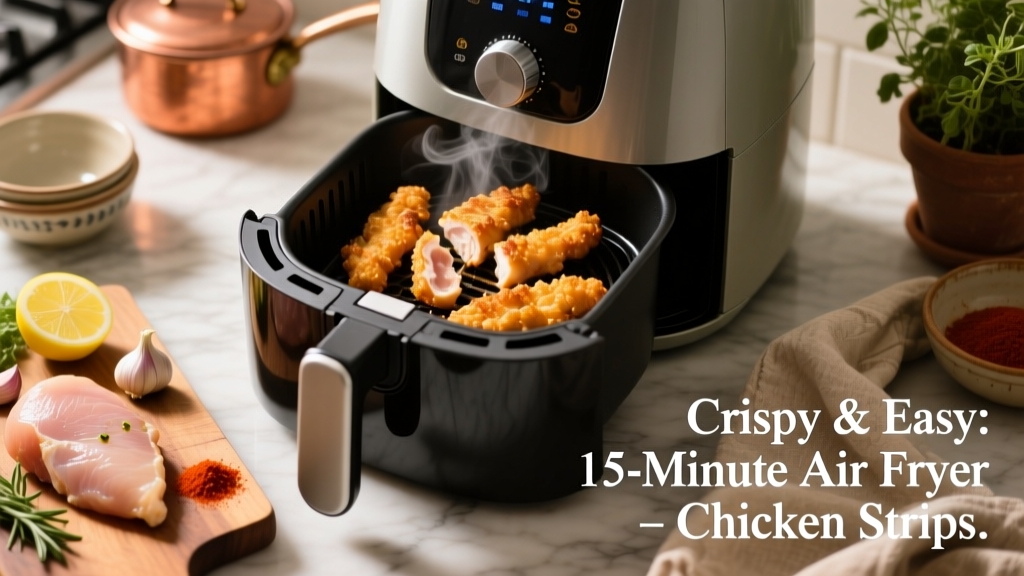 How to Cook Fresh Chicken Strips in an Air Fryer