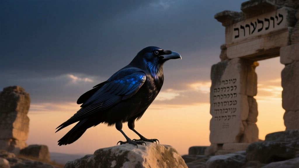 Raven in Biblical: Cultural Dream Symbolism