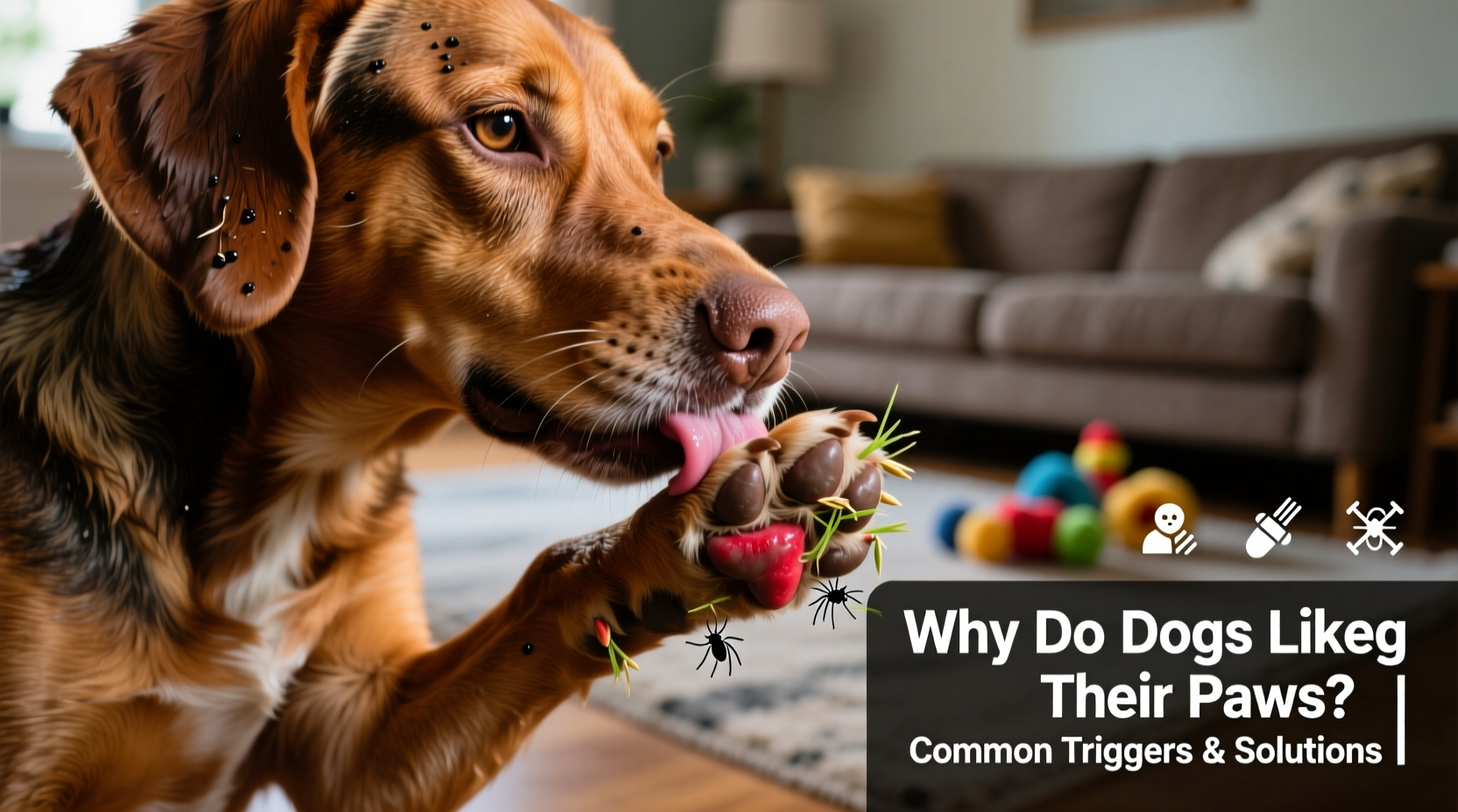 why do dogs lick their paws obsessively common triggers and solutions