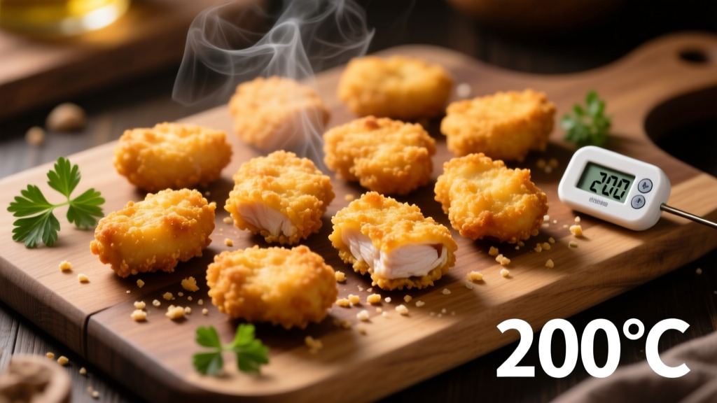 Air Fry Chicken Nuggets at 200°C: Crispy, Safe & Perfect