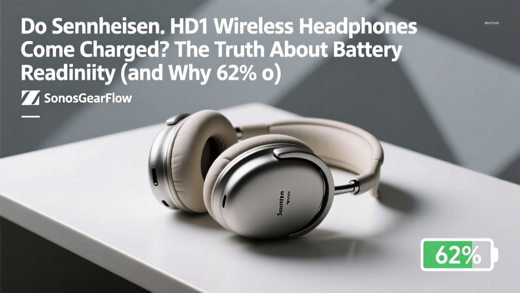 Do Sennheiser HD1 Wireless Headphones Come Charged?