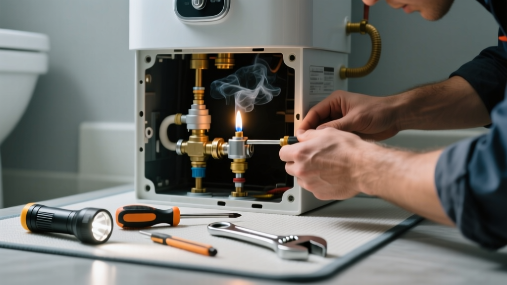 Fix Bathroom Water Heater Pilot Light Out
