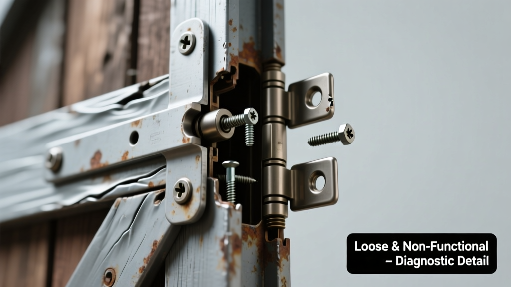 Barn Door Hardware Loose and Not Working at All