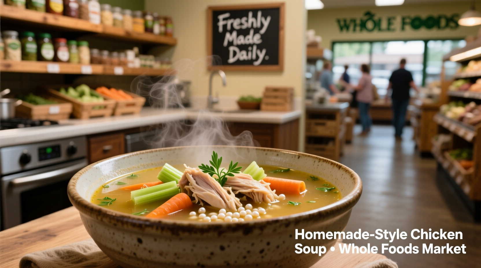 homemadestyle chicken soup from whole foods