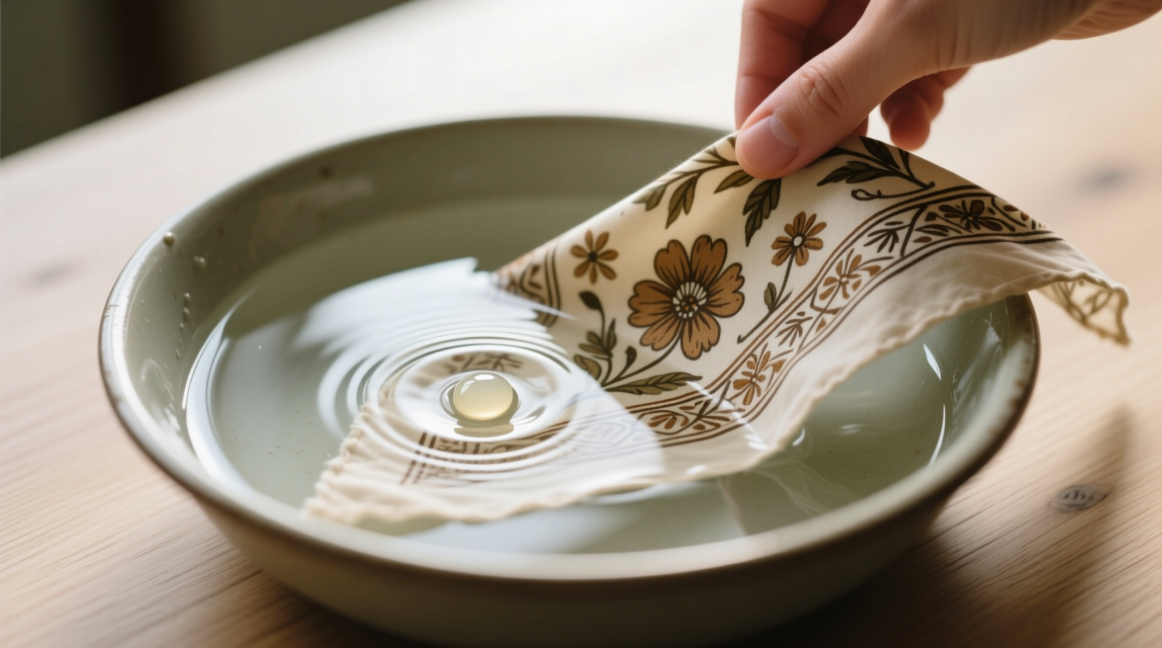 how to wash vintage bandana prints safely