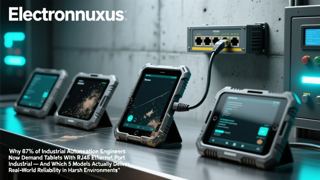 Why 87% of Industrial Automation Engineers Now Demand Tablets With RJ45 Ethernet Port Industrial — And Which 5 Models Actually Deliver Real-World Reliability in Harsh Environments