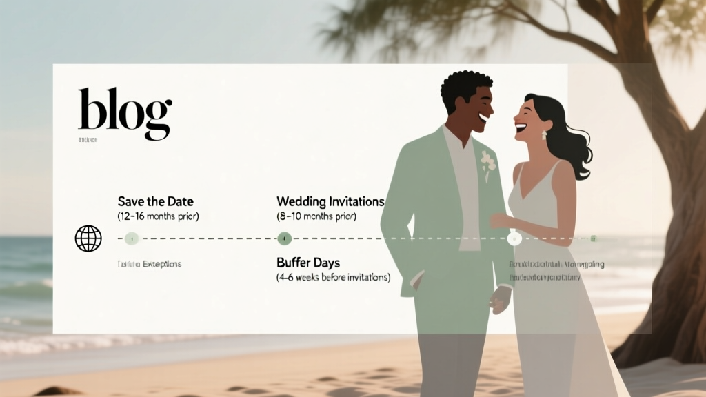 Save the Dates & Wedding Invitations: 2026 Timeline