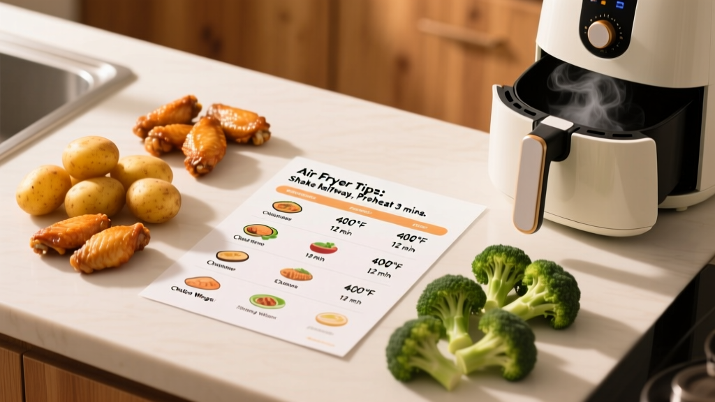 Printable Air Fryer Cook Times: Free Charts & Tips