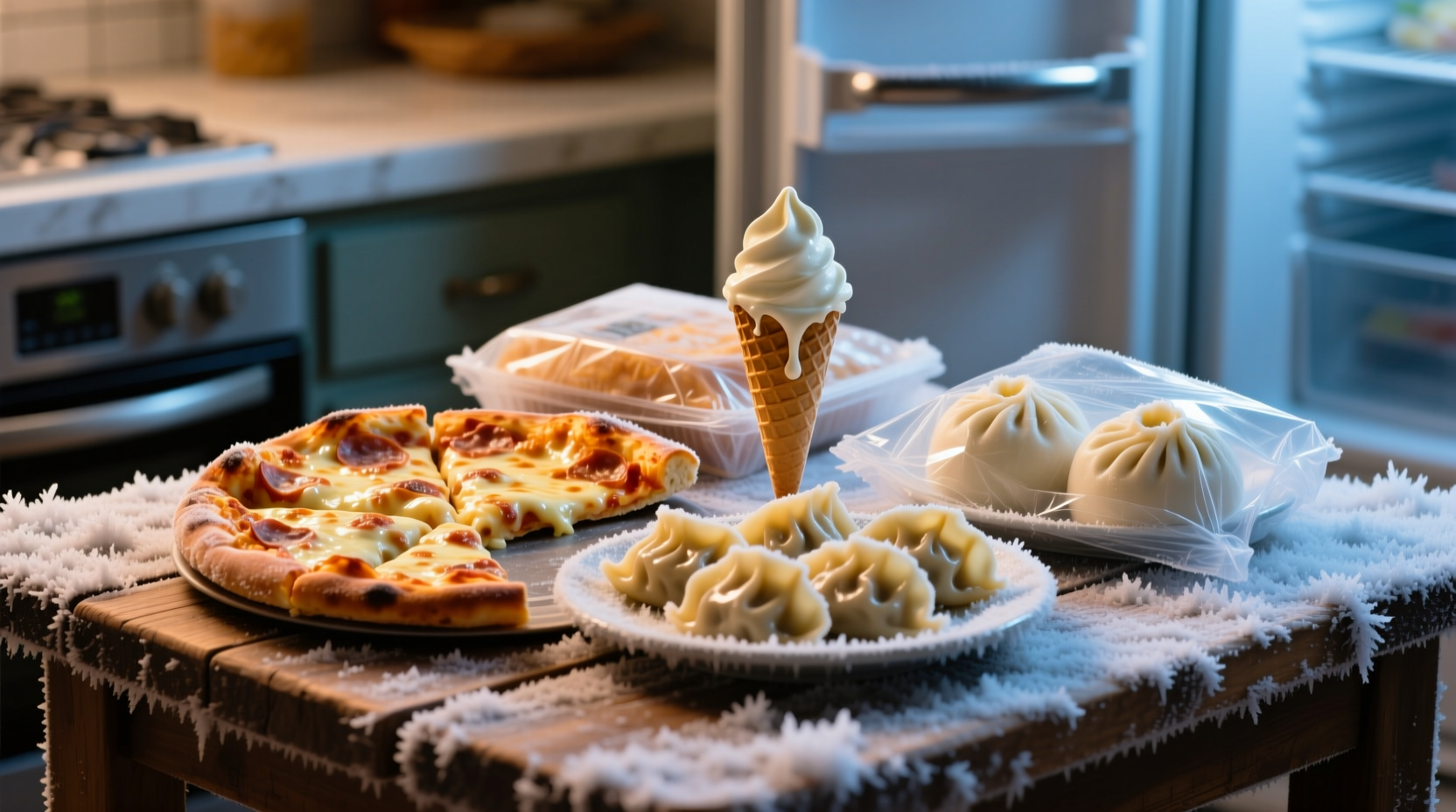 foods most frequently freeze