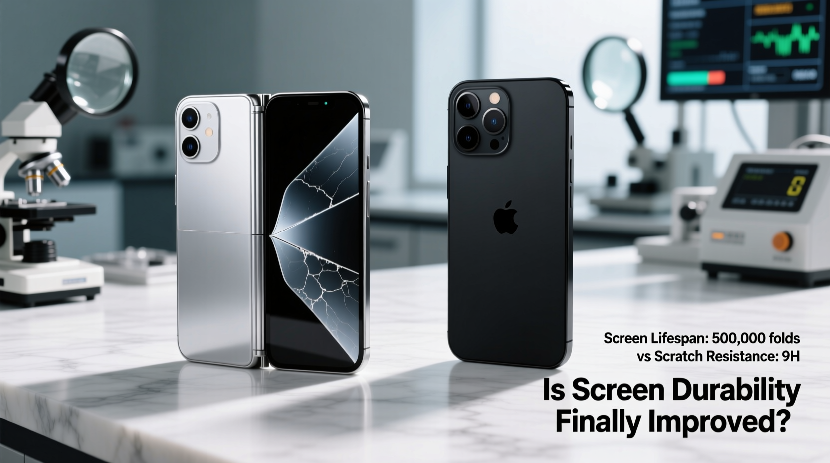 foldable phone vs standard flagship is screen durability finally improved