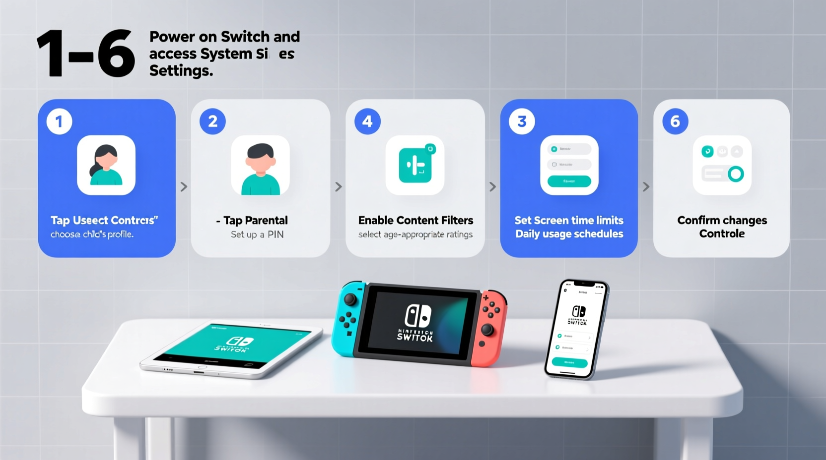 step by step guide to setting up parental controls on nintendo switch easily