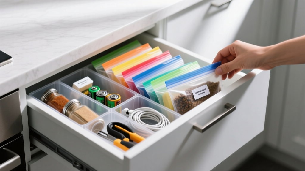 How to Use a Baggie Drawer Organizer (Step-by-Step)